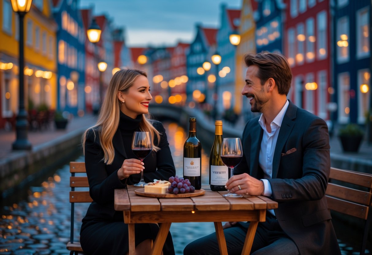 Romantiske vinoplevelser i København for par